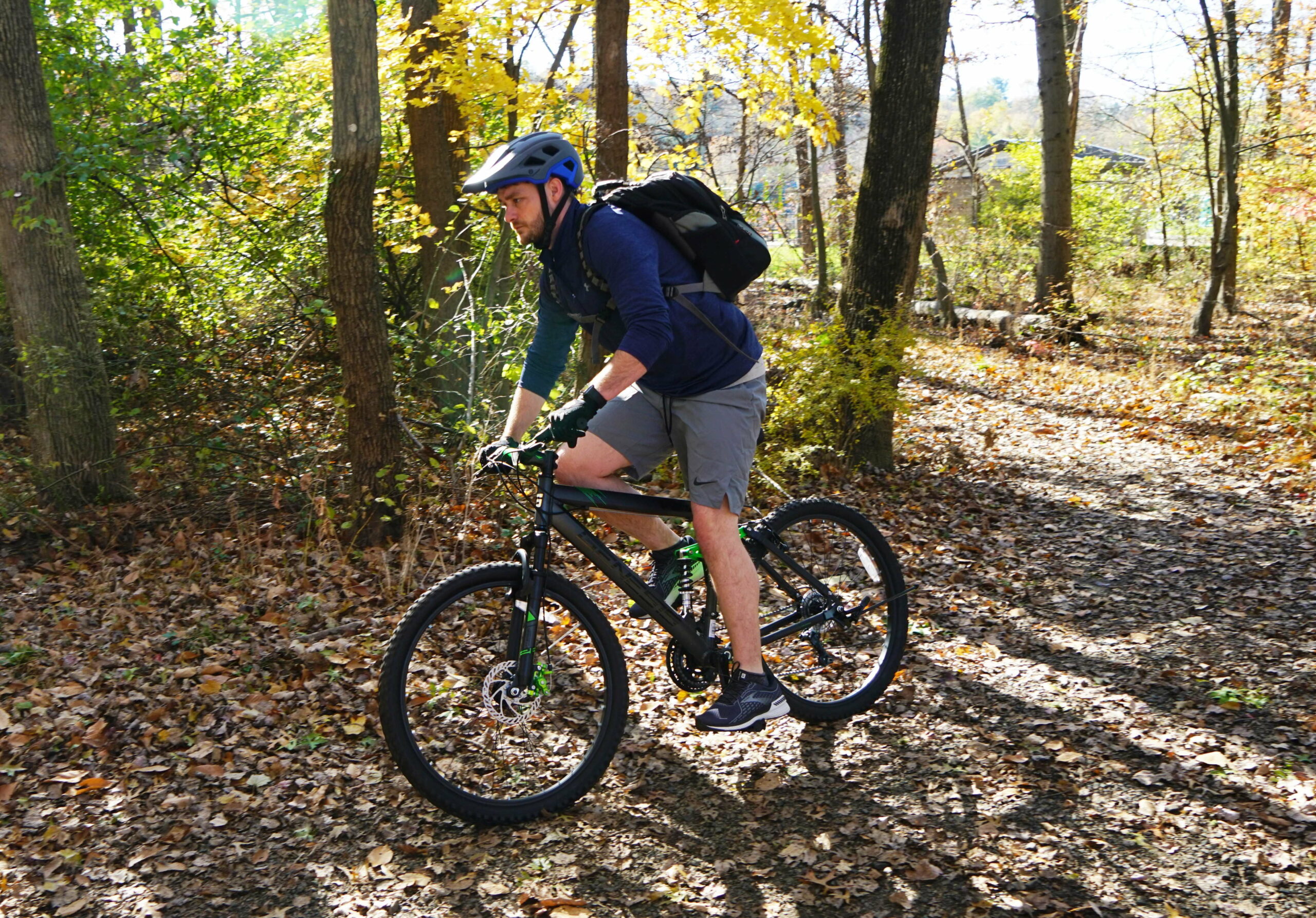 2025 Men’s 26′′ Full Suspension Mountain Bike, 21-Speed, Aluminum Frame, Slate Gray