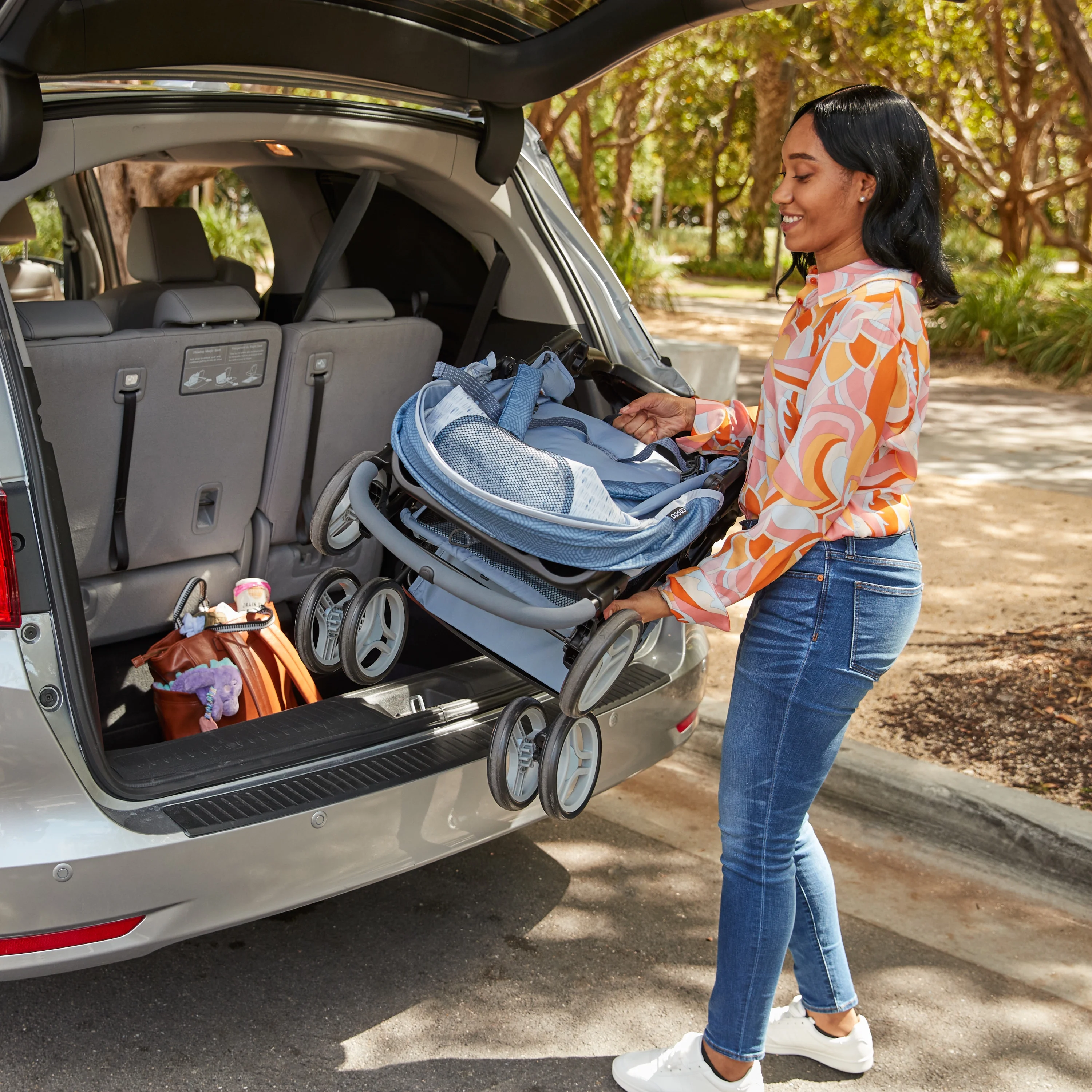 2025 Kids Lift & Stroll DX Travel System, Gray Arrows, Toddler, Unisex
