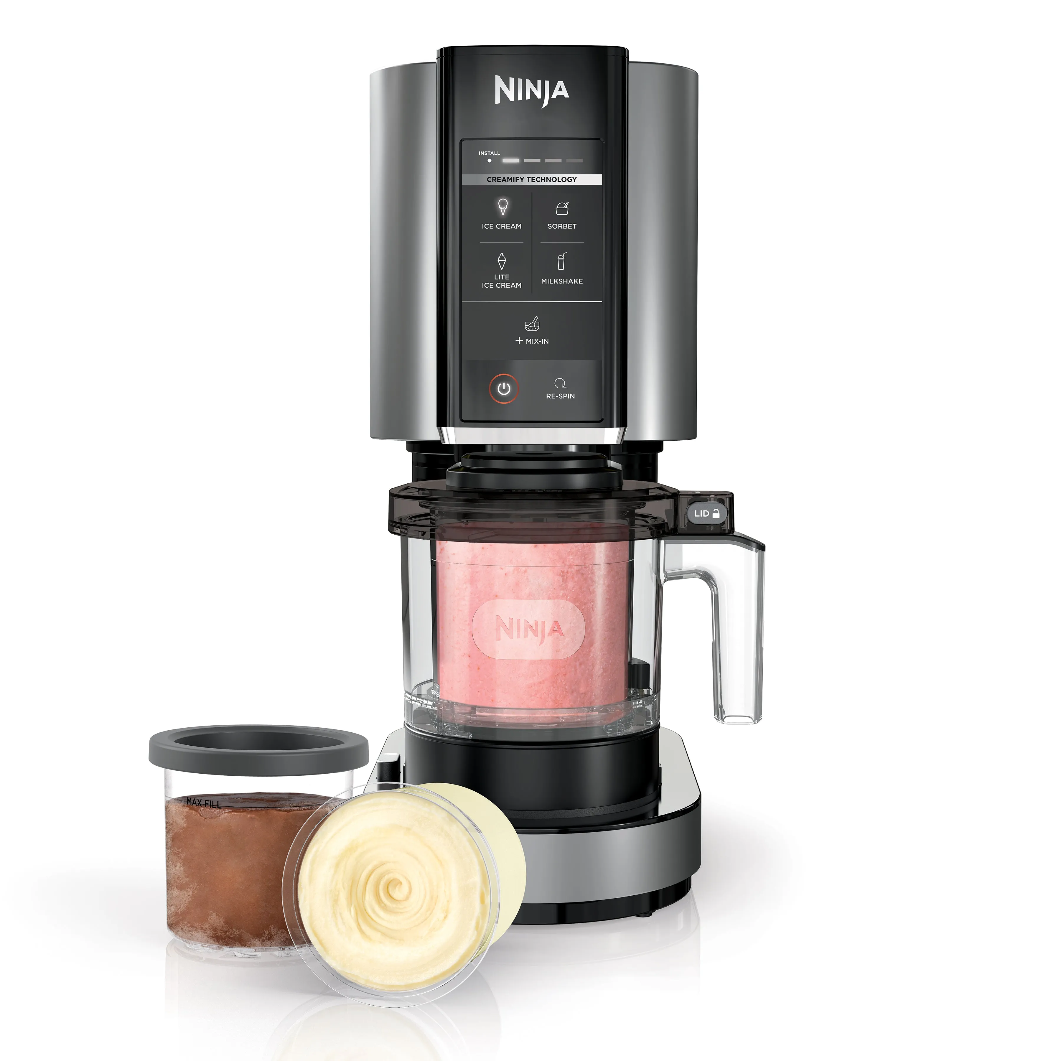 2025 Ice Cream Maker, 5 One-Touch Programs NC300 sgtnighsdesigns