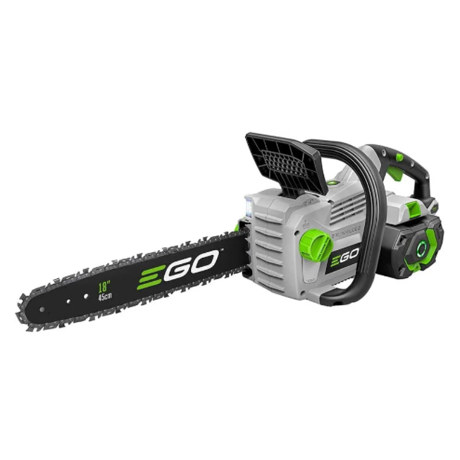 2025 Power+ 18-Inch 56-Volt Lithium-ion Cordless Chainsaw with 4.0Ah Battery and Charger Included