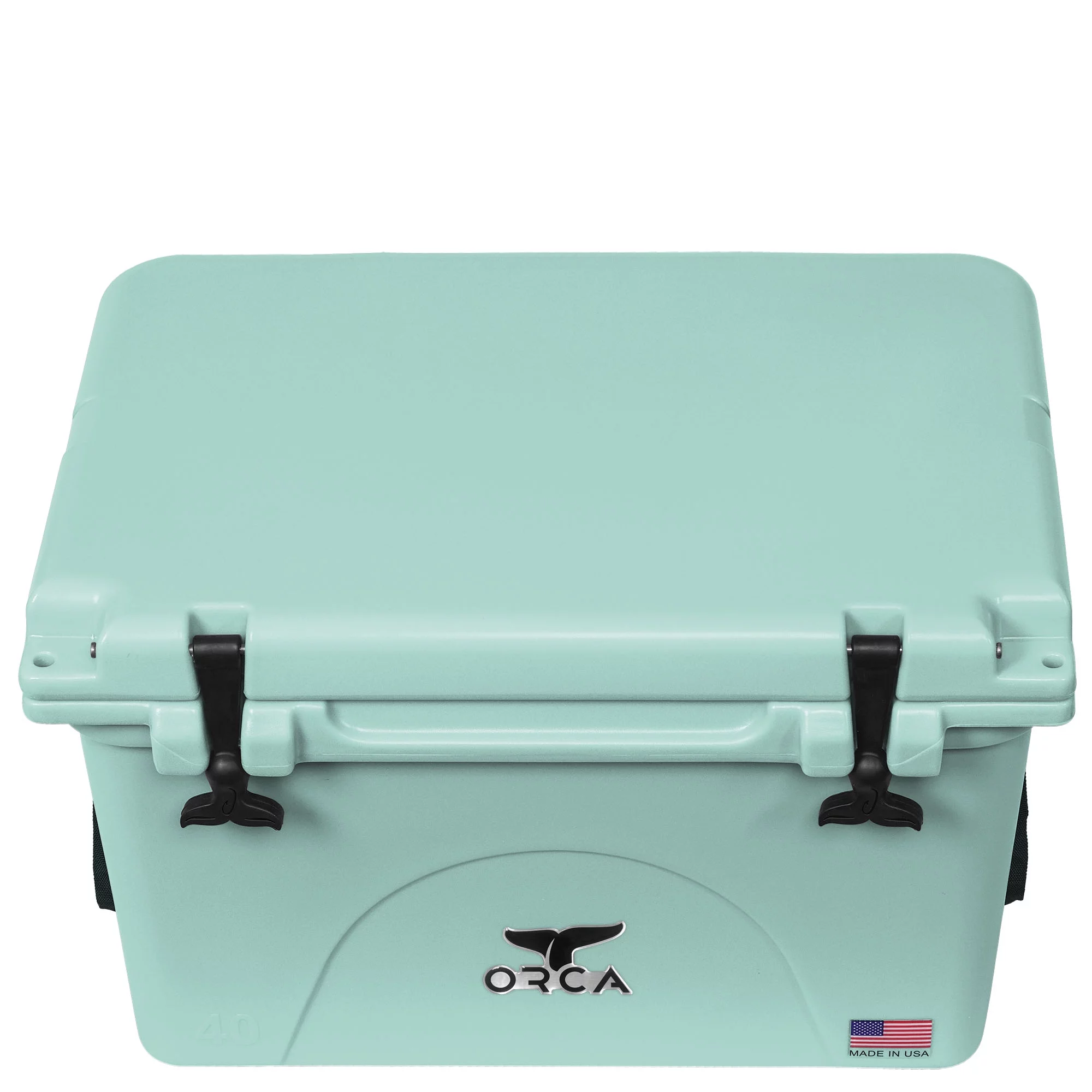 2025 40 Quart Hard Cooler Insulated Ice Chest, Seafoam Green