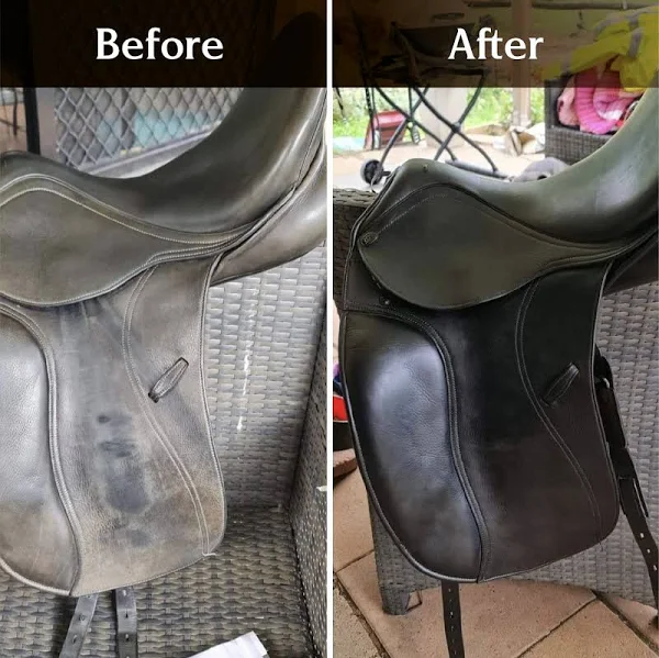 2025 Leather Recoloring Balm | Non Toxic Leather Color Restorer for Furniture, Car Seat, Tack | 19 Colors of Restoration Leather Dye | Repair,