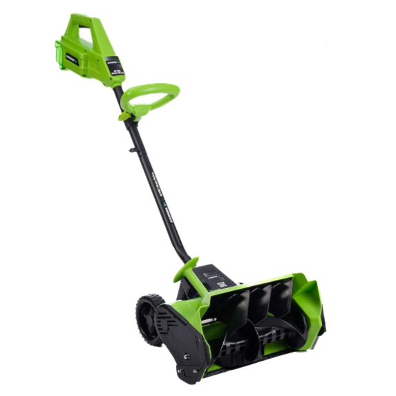 2025 40-Volt Cordless Electric Snow Shovel Brushless Motor 16-Inch width