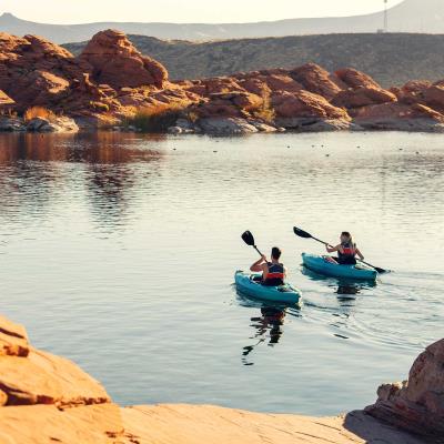 2025 Lifetime Guster 100 Sit-In Kayak (2-Pack) 457
