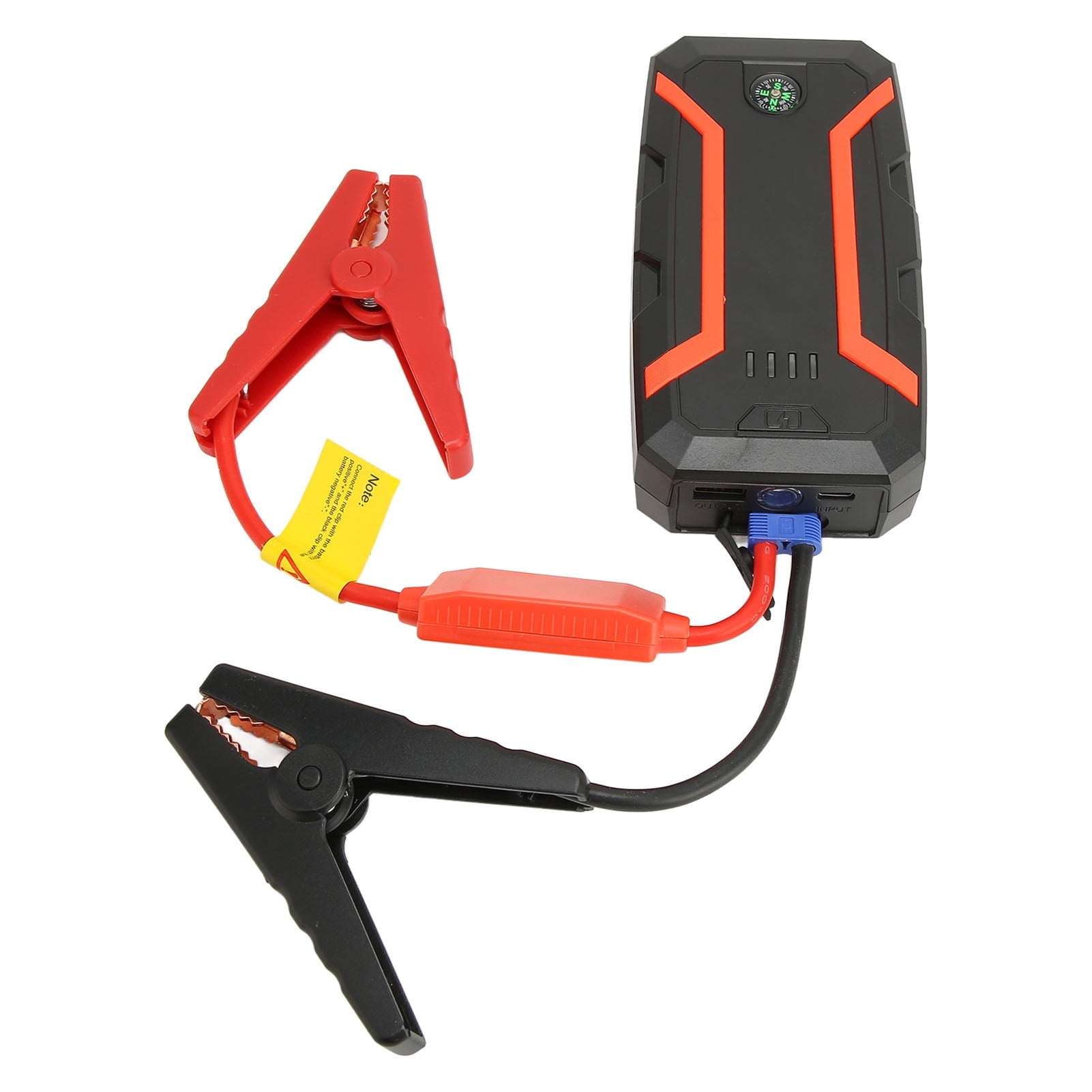 2025 1500A Maximum Current 12000mAh 3 LED Light Modes Waterproof Car Jump Starter for Truck with Compass LED Light