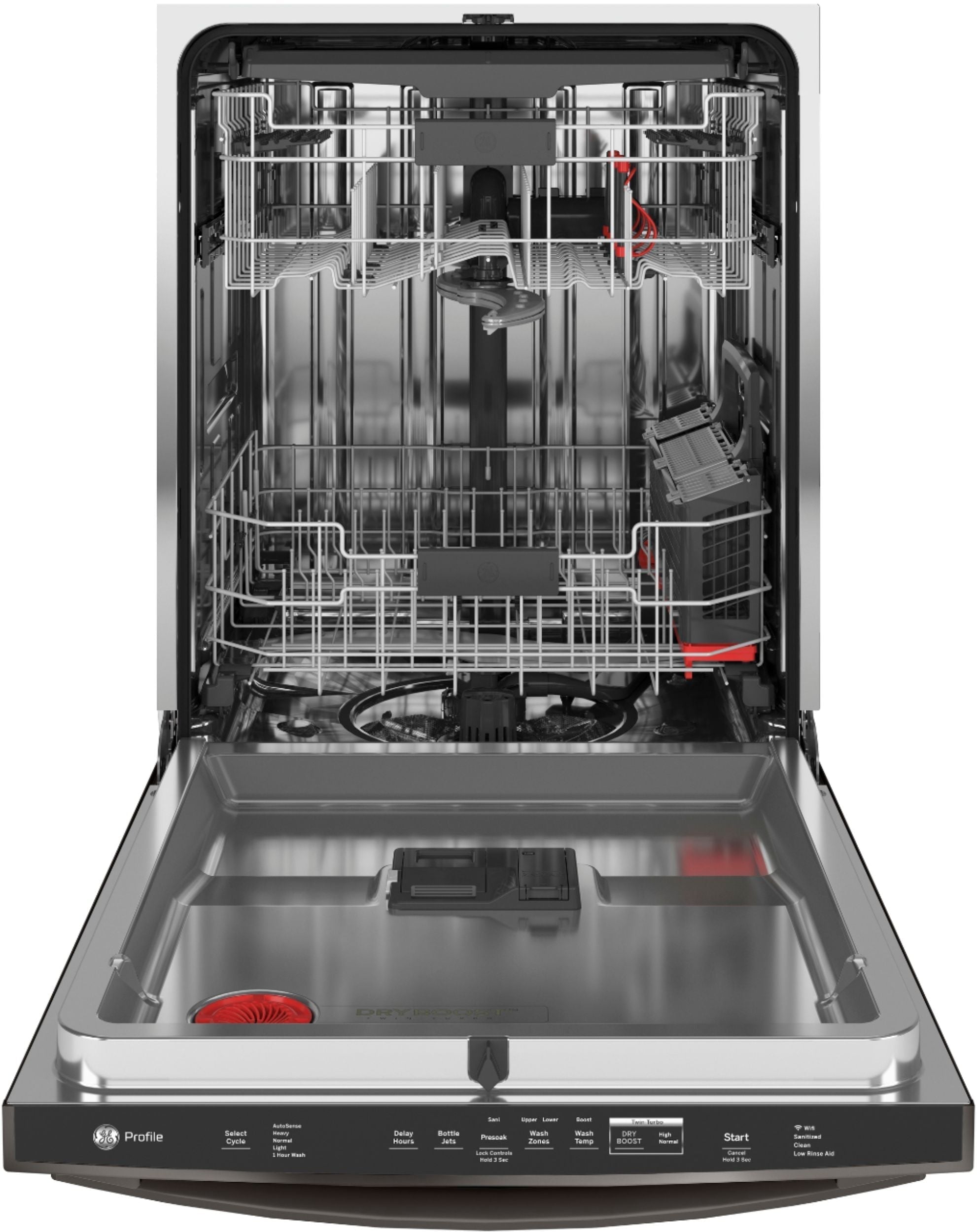 2025 Top Control Built-In Dishwasher with Stainless Steel Tub, 3rd Rack, 39dBA – Black stainless steel