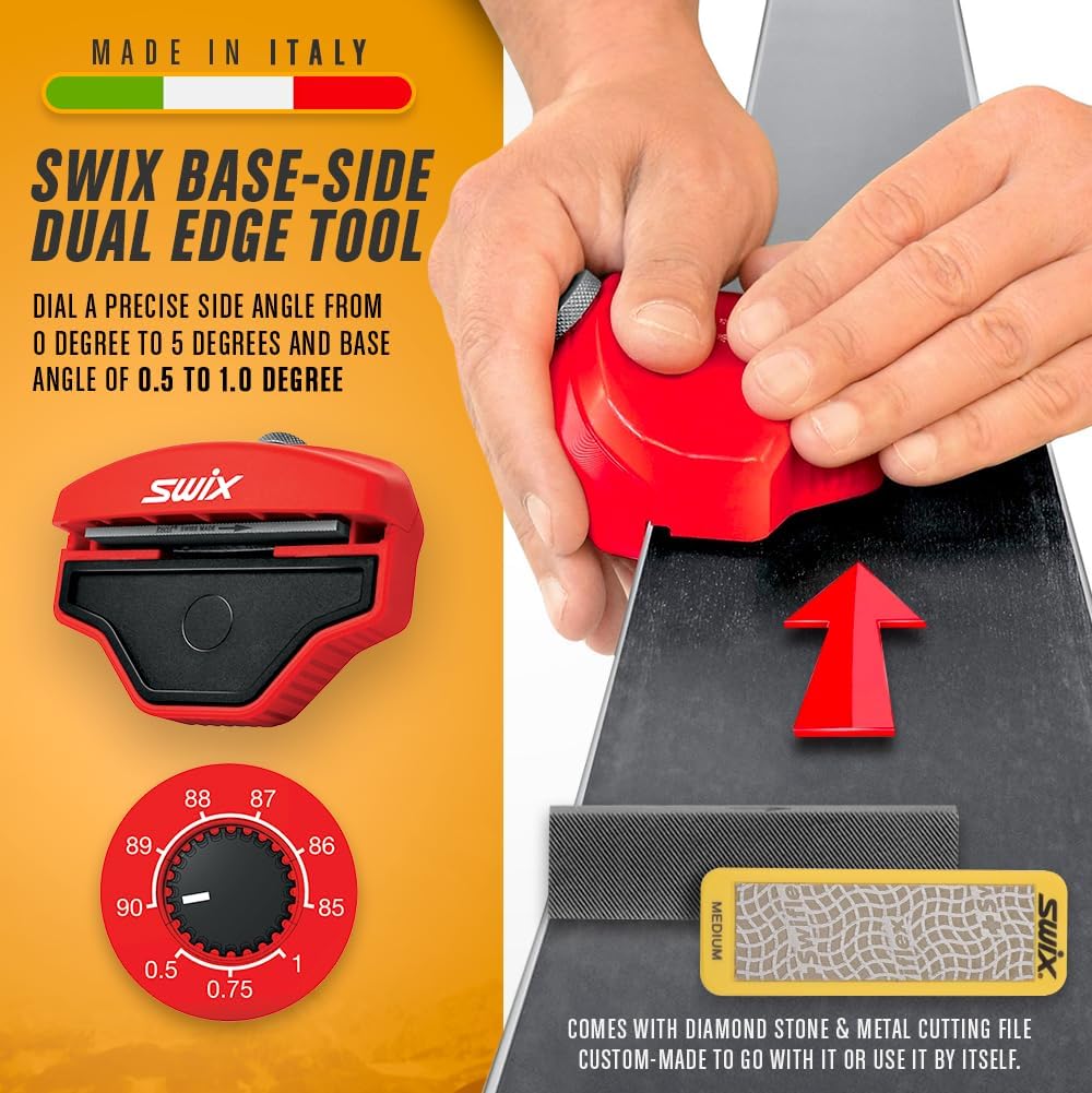 2025 Elite Ski Snowboard Tuning Kit - Complete with Iron Wax Edge Tools Base Repair