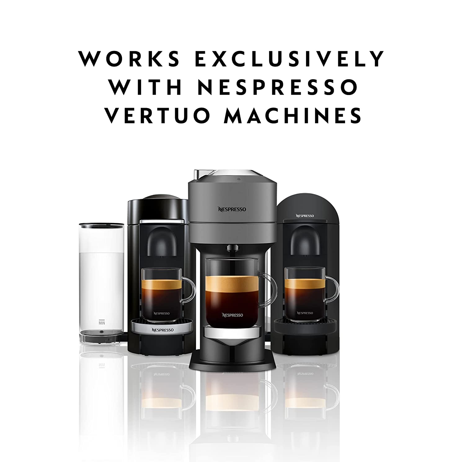 2025 Vertuo Melozio Decaffeinato, Medium Roast Espresso, 30 Count Coffee Capsules (VERTUO ONLY)