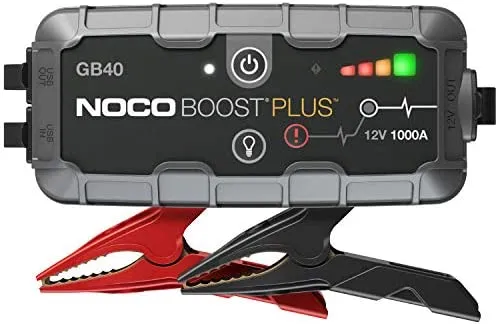 2025 Boost Plus GB40 1000 Amp 12-Volt UltraSafe Lithium Jump Starter Box, Car Battery Booster Pack, Portable Power Bank Charger sgtnighsdesigns