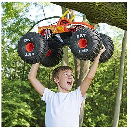 2025 Grave Digger All-Terrain RC Monster Truck with Lights, 2.4GHz Controller, 2ft Long