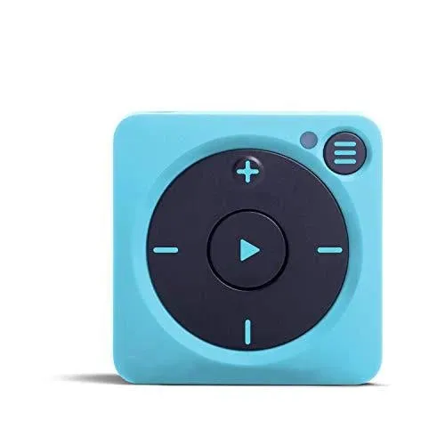 2025 Mighty Vibe Spotify and Amazon Music Player – Bluetooth & Wired Headphones – 1,000+ Song Storage – No Phone Needed – Blue flarmor