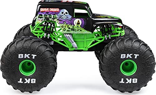 2025 Grave Digger All-Terrain RC Monster Truck with Lights, 2.4GHz Controller, 2ft Long