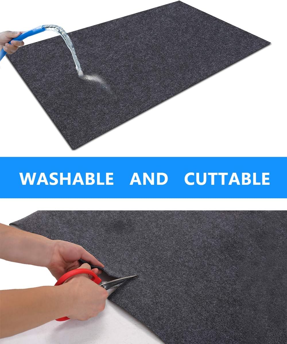 2025 Gas Grill Mat 48x72 Inch, BBQ Grilling Gear for Gas Grills, Absorbent Grill Pad