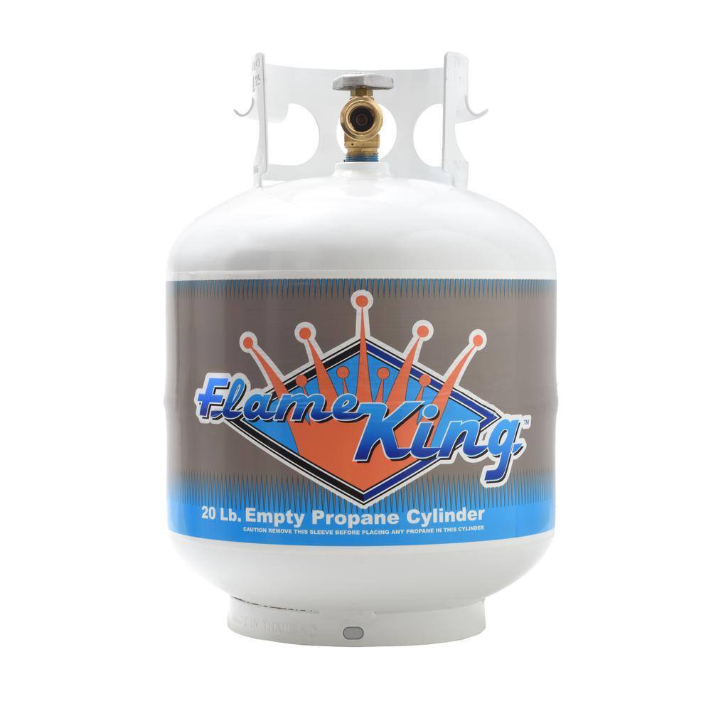 2025 20 lbs Propane Tank with OPD Valve, Steel Construction, Rust-Resistant