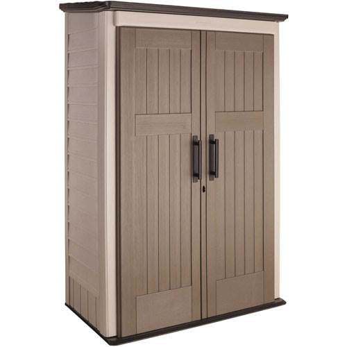 2025 Outdoor Storage Shed, 52 Cu.Ft., Weather-Resistant, Lockable Doors