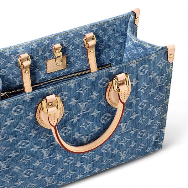 【🔥Special Offers🔥】Louis Vuitton M46871 OnTheGo MM Denim Blue - LuxuryEva