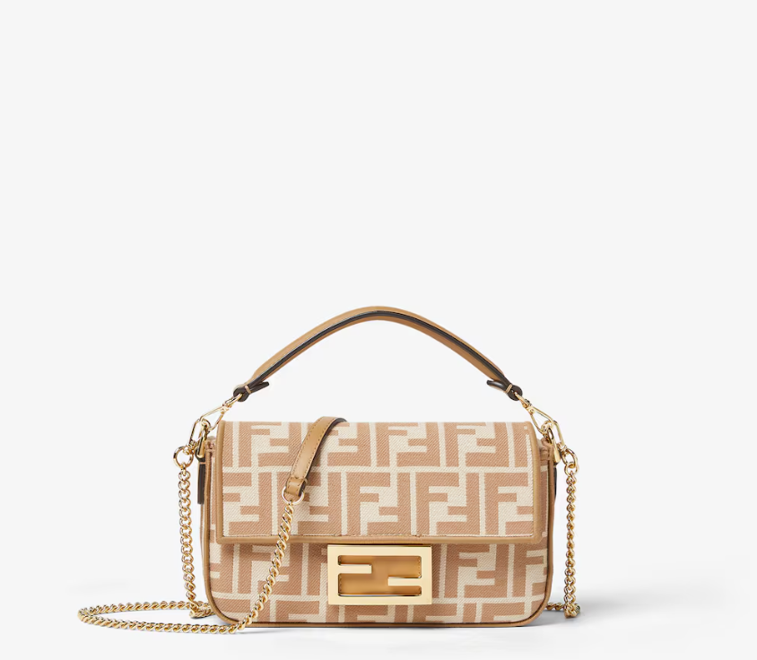 FENDI Baguette Mini Beige - LuxuryEva
