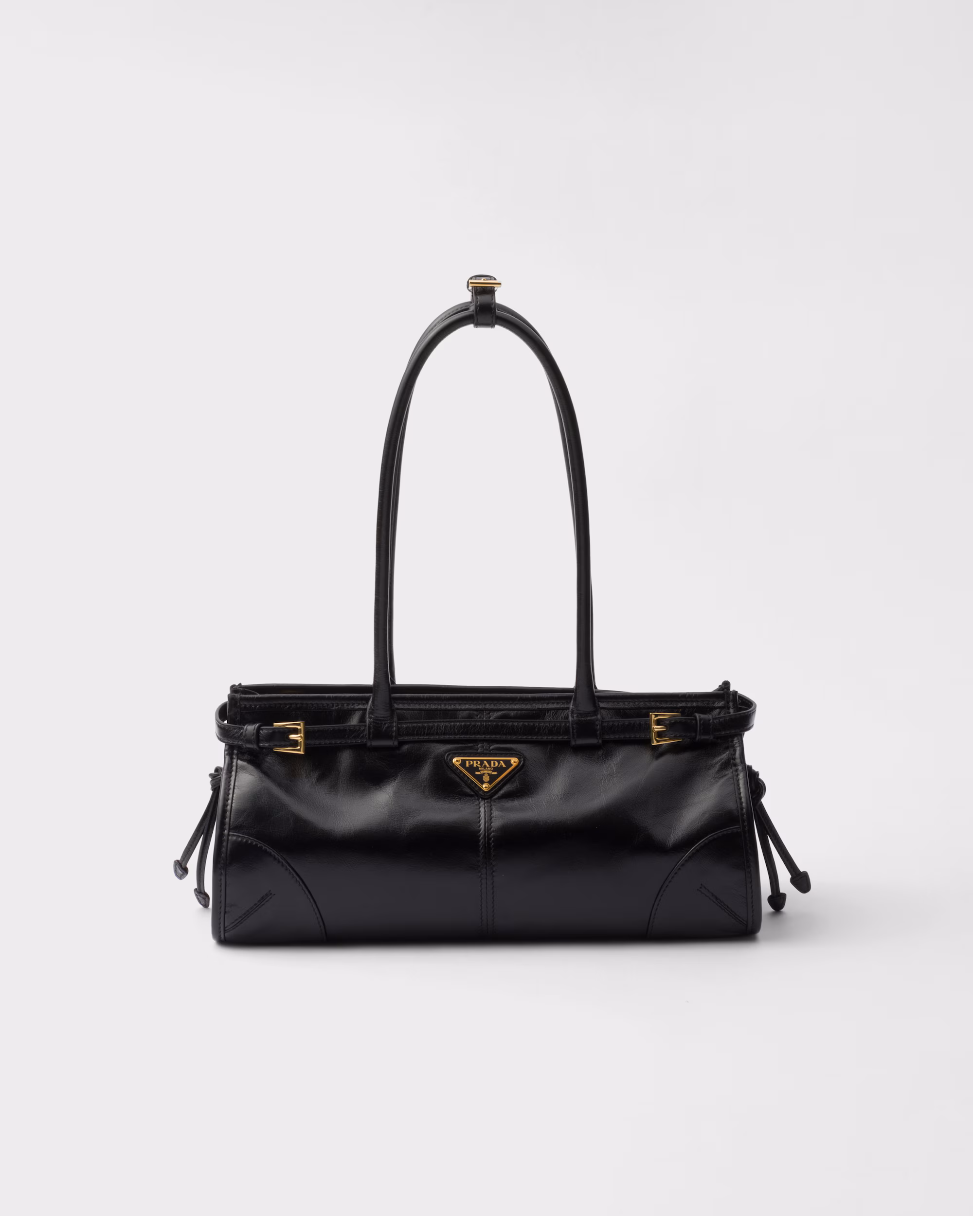 Prada Bonnie medium leather handbag - LuxuryEva