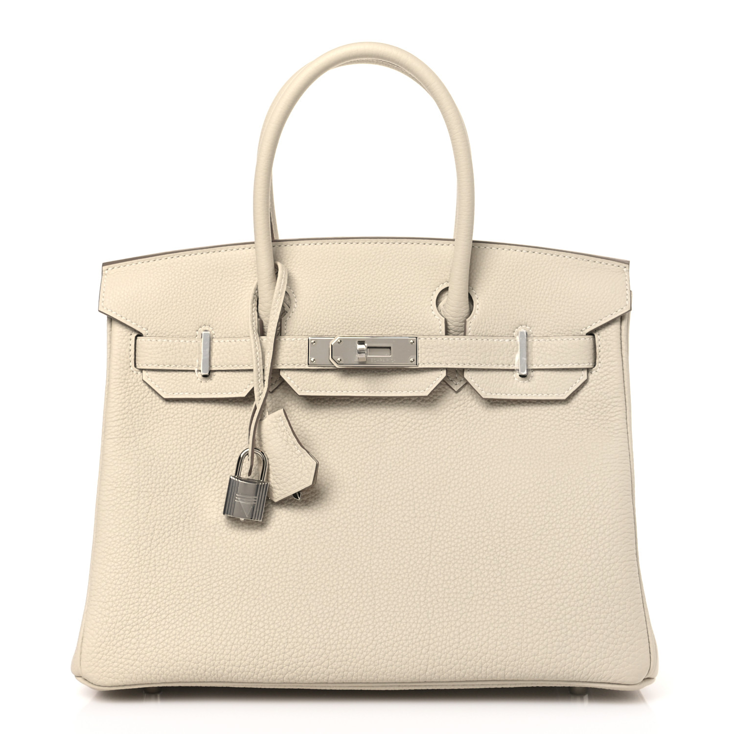 Togo Birkin 30 Craie(Silver Lock) - LuxuryEva