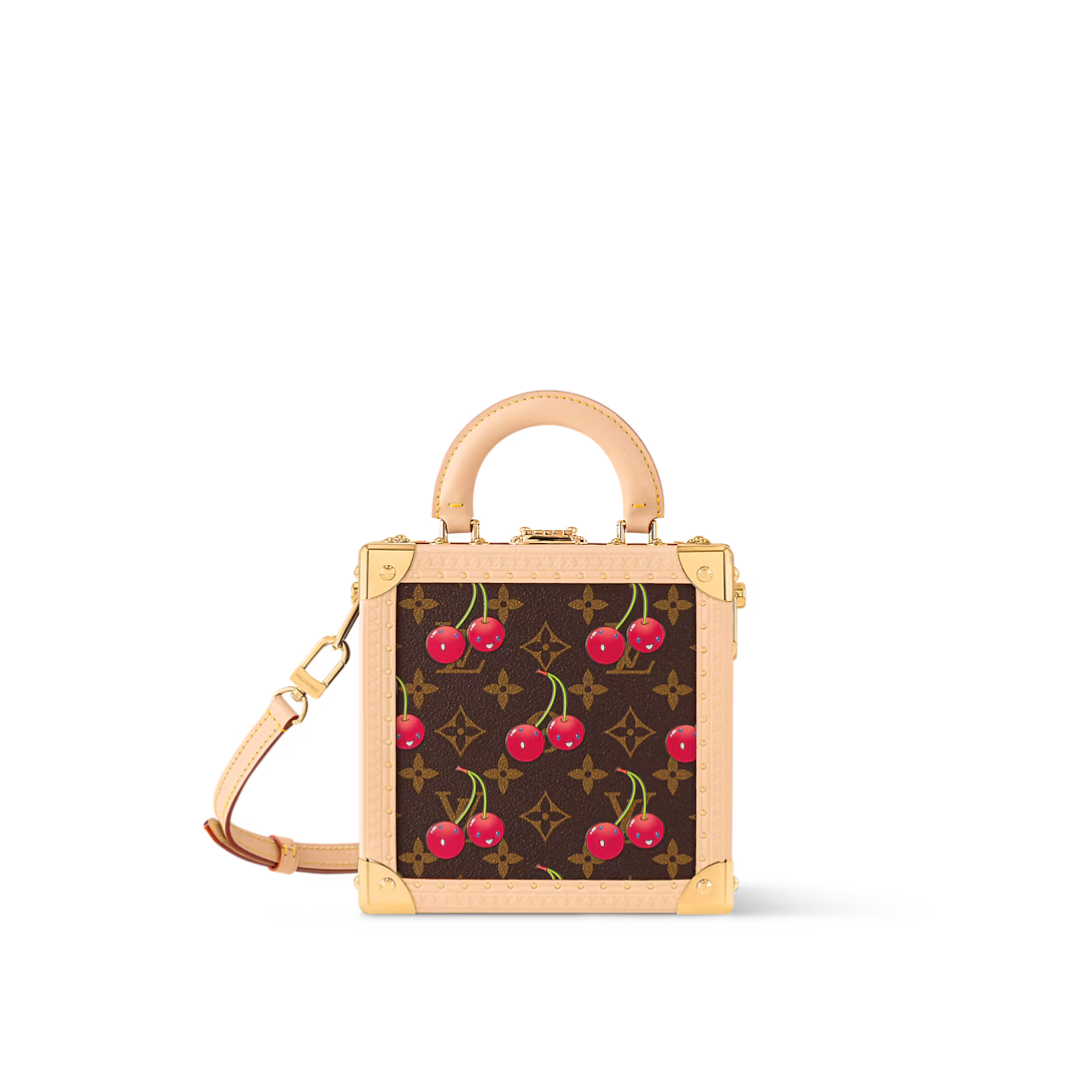 LV x TM Mini Square Trunk Cherry M14040 - LuxuryEva