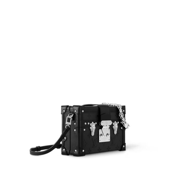 Louis Vuitton M11324 Petite Malle Black - LuxuryEva