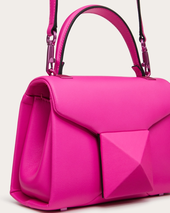 Valentino Garavani One Stud Mini Lambskin Handbag WB0L13MSNUWT - LuxuryEva