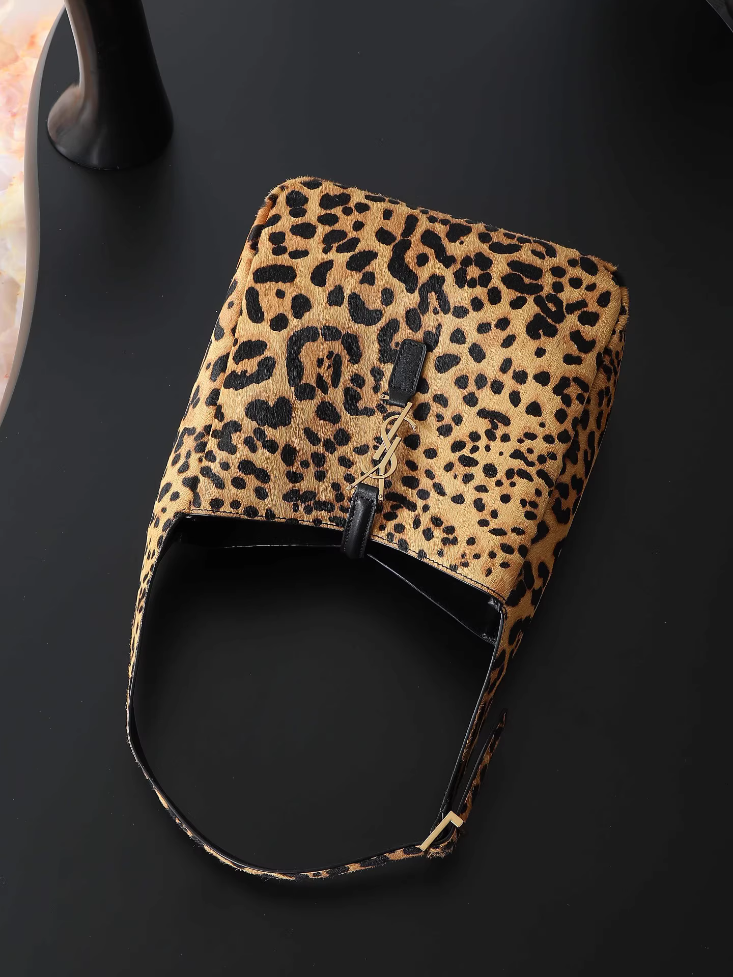 YSL LE 5 À 7 supple small in pony hair leather - LuxuryEva