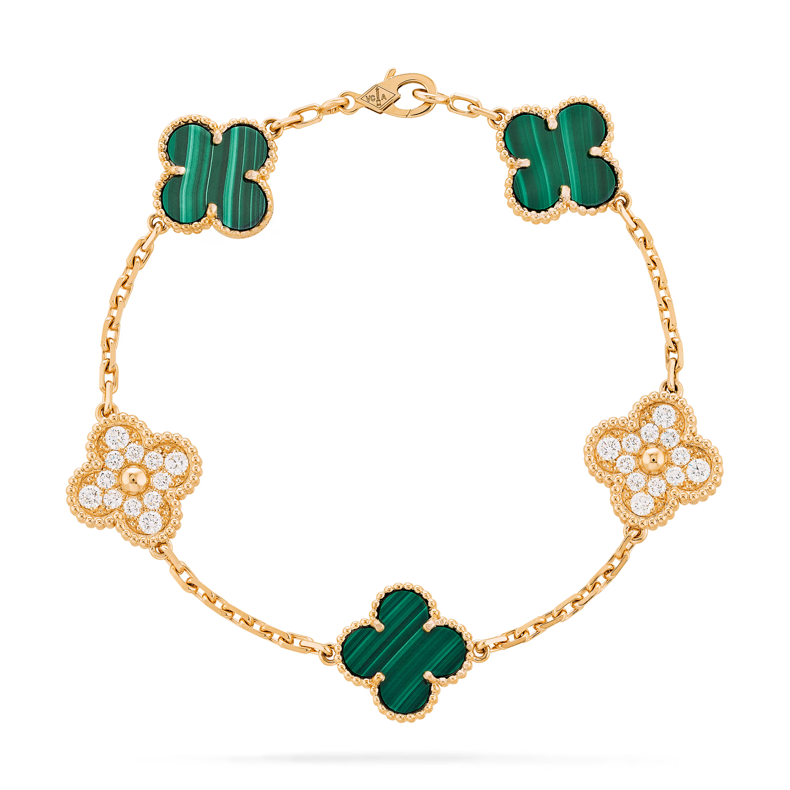 Vintage Alhambra bracelet, 5 motifs - LuxuryEva