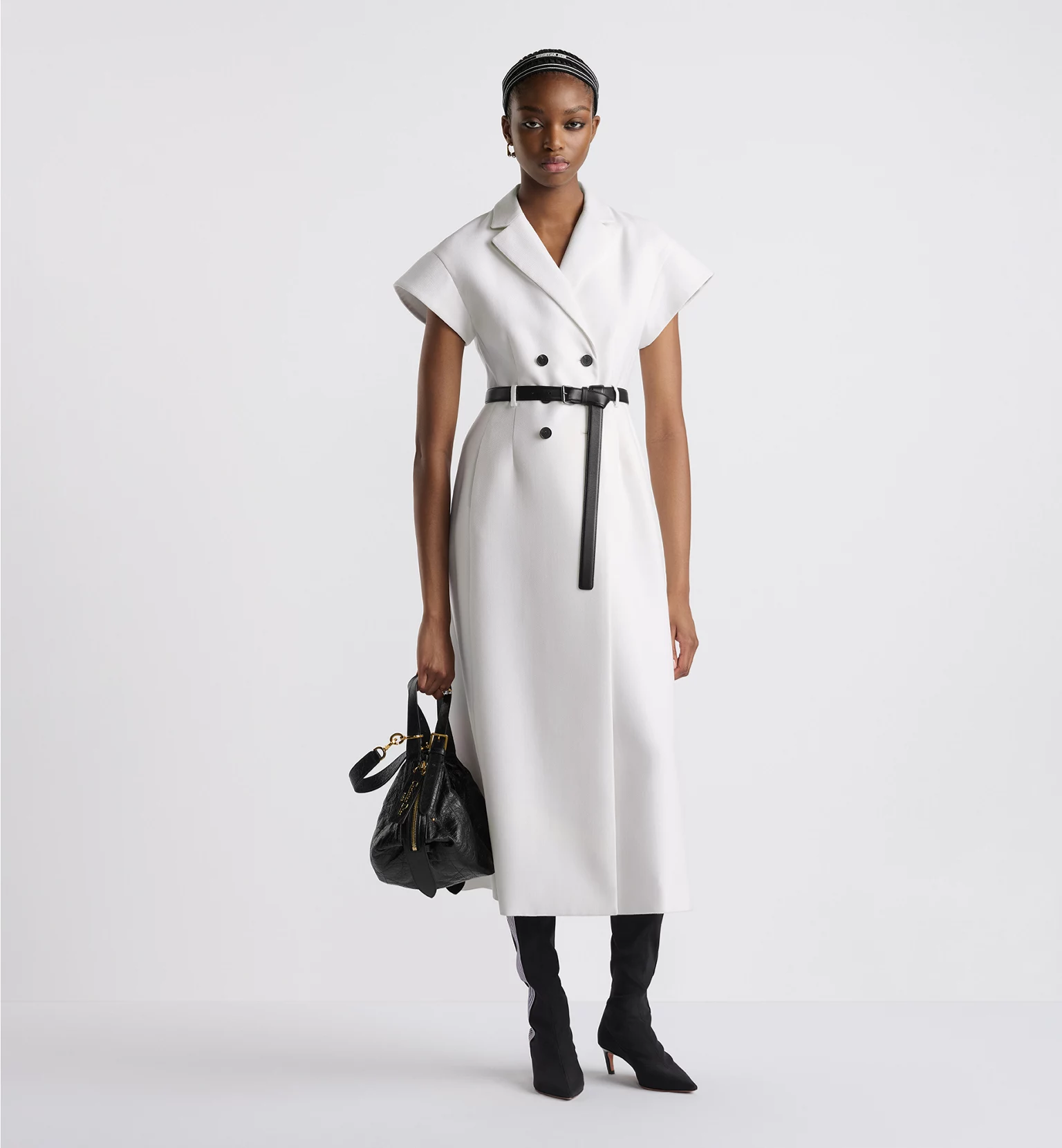 Dior Medium D-Journey Bag in Crinkled Calfskin - LuxuryEva