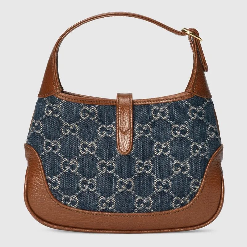 Denim Jackie 1961 Mini Bag No. 637092 2KQG 8375 - LuxuryEva