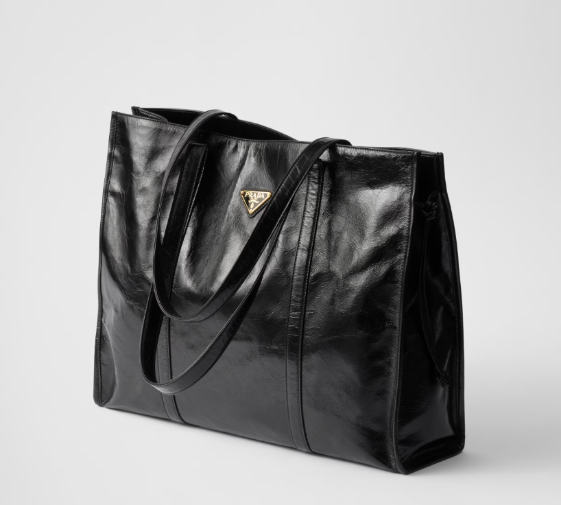 Large leather tote bag - LuxuryEva