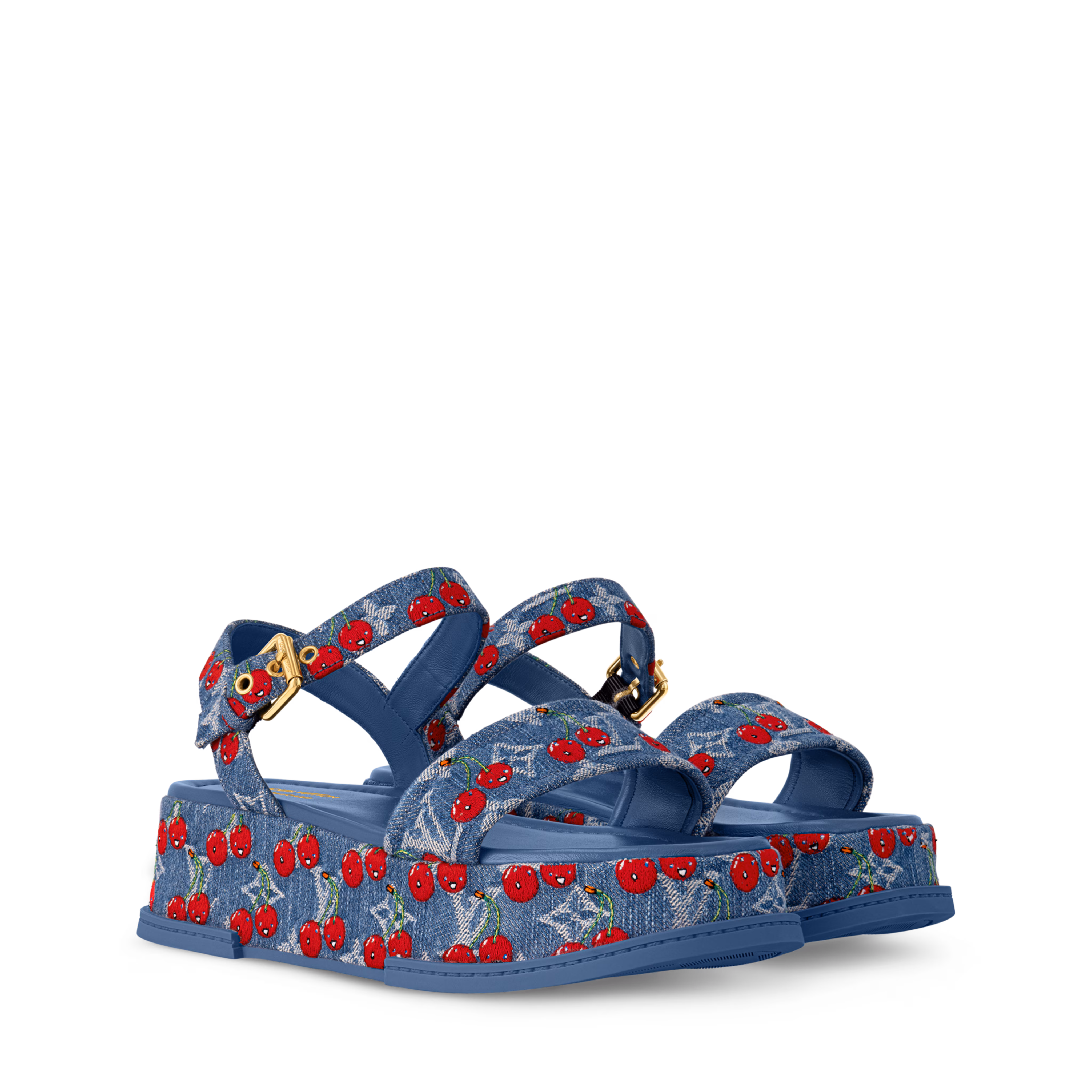 LV x TM Maya Platform Sandal 1AHNYD - LuxuryEva