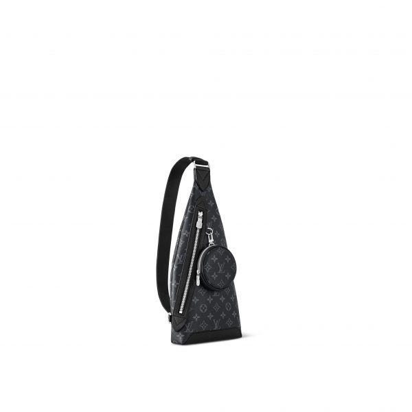 Louis Vuitton Monogram Eclipse M30936 Duo Slingbag - LuxuryEva