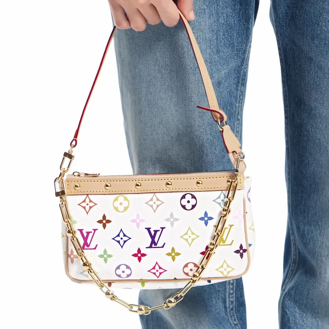 Louis Vuitton: x TM Pochette Accessoires Multicolour M13404 - LuxuryEva