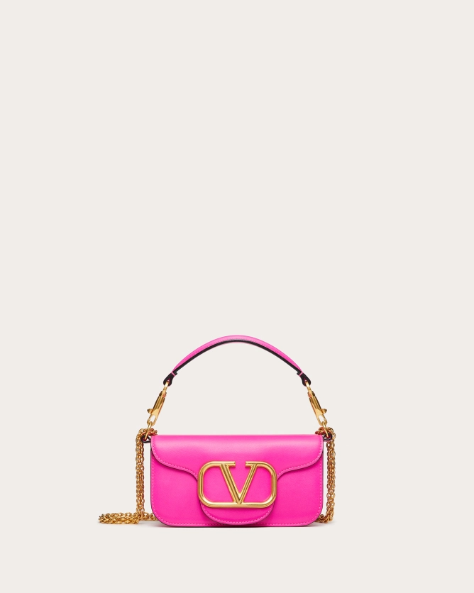 Valentino Garavani LOCÒ Small Calfskin Handbag - LuxuryEva