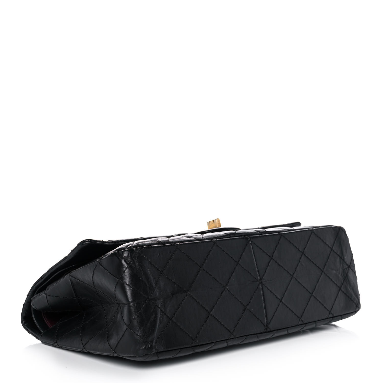 Aged Calfskin Quilted 2.55 Reissue 226 Flap Black - LuxuryEva