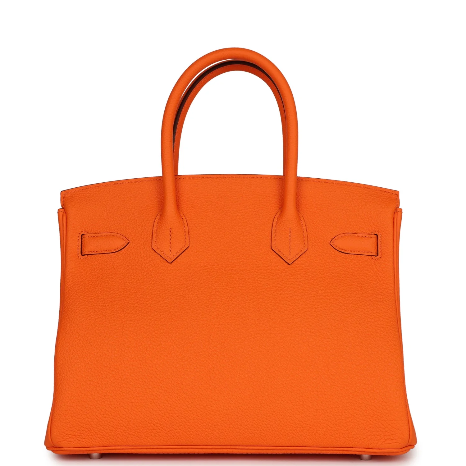 Hermes Birkin 30 Orange Minium Togo Palladium Hardware - LuxuryEva