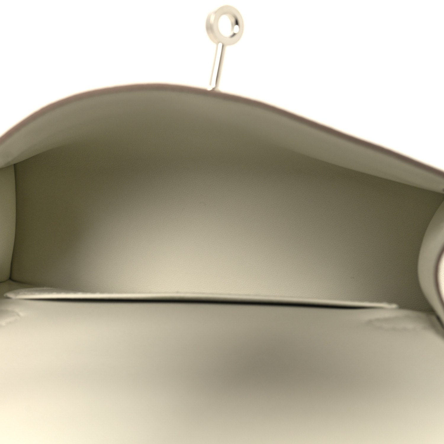 Chevre Mysore Mini Kelly Sellier 20 Mushroom - LuxuryEva