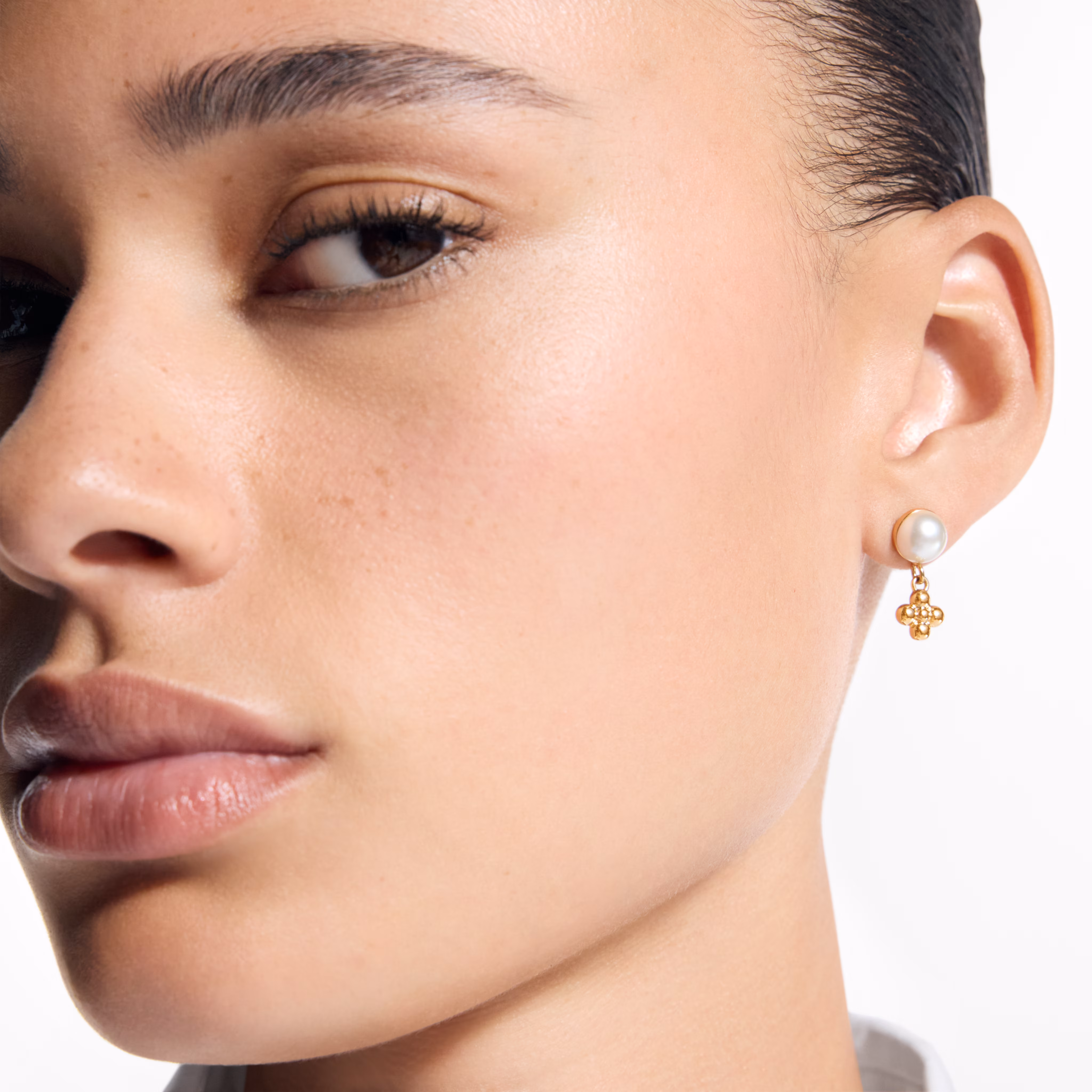 LV Pearl River Earrings M02810 - LuxuryEva