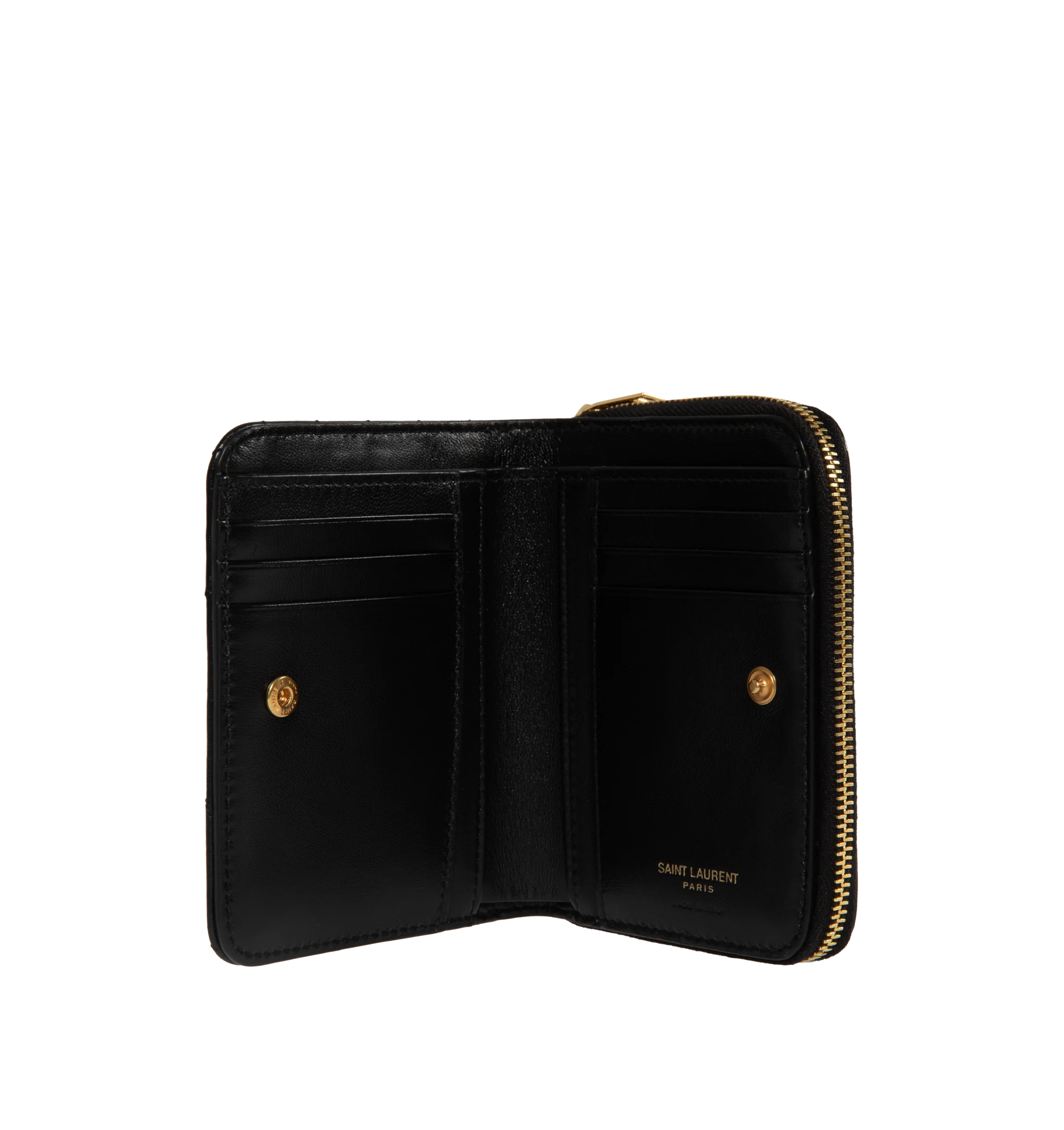 COMPACT ZIP-AROUND WALLET - LuxuryEva