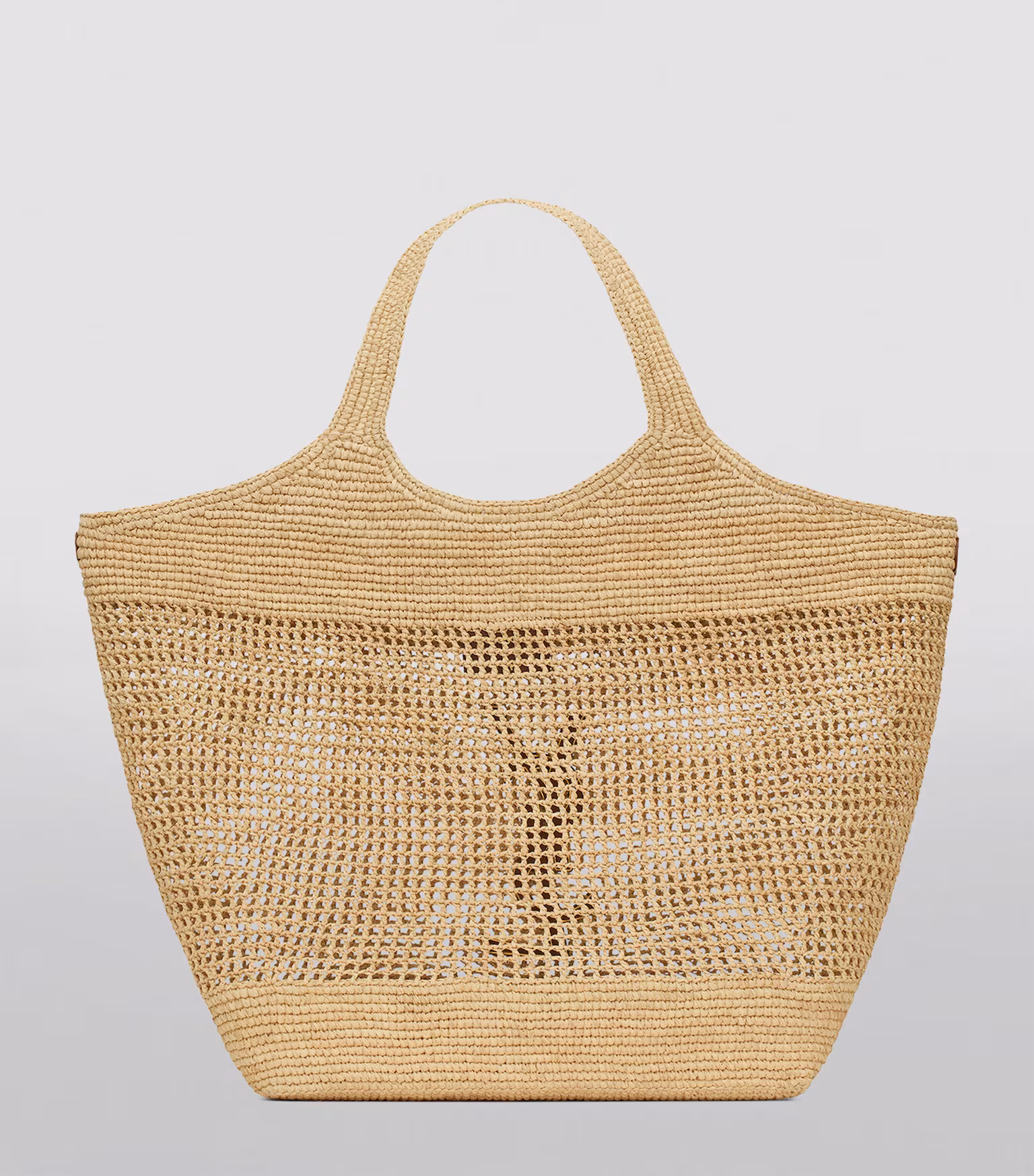Saint Laurent Raffia Icare Tote Bag - LuxuryEva