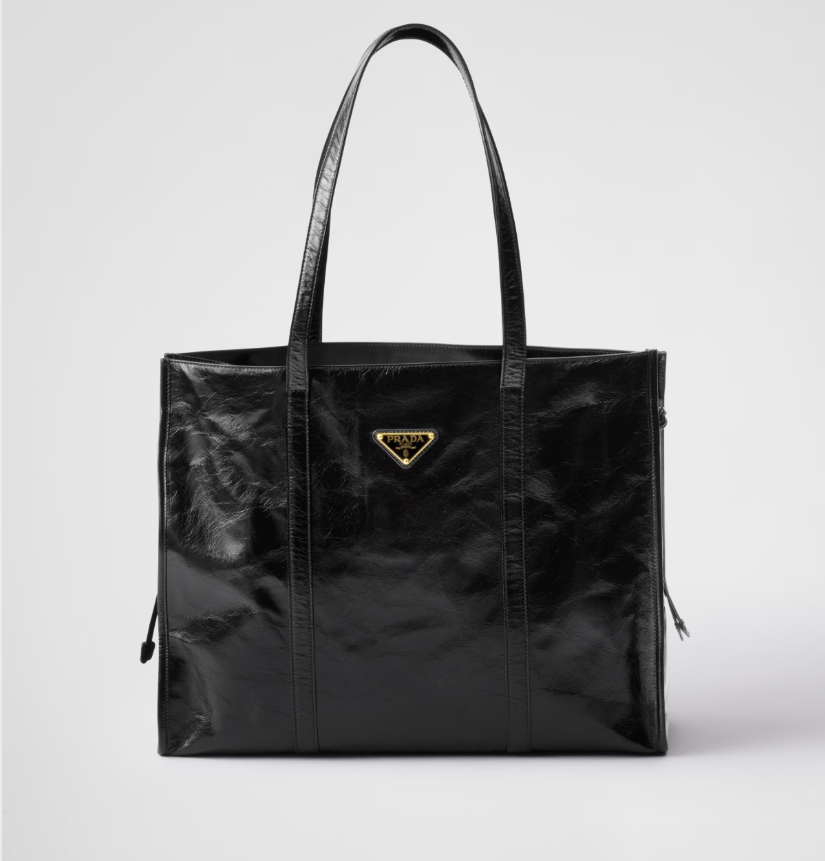 Large leather tote bag - LuxuryEva