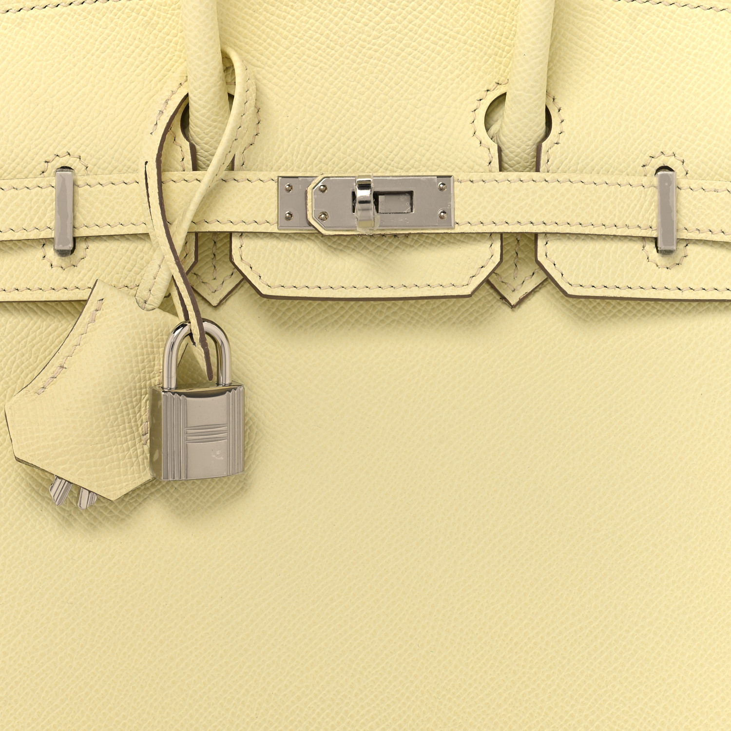 Epsom Birkin Sellier 25 Jaune Milton - LuxuryEva