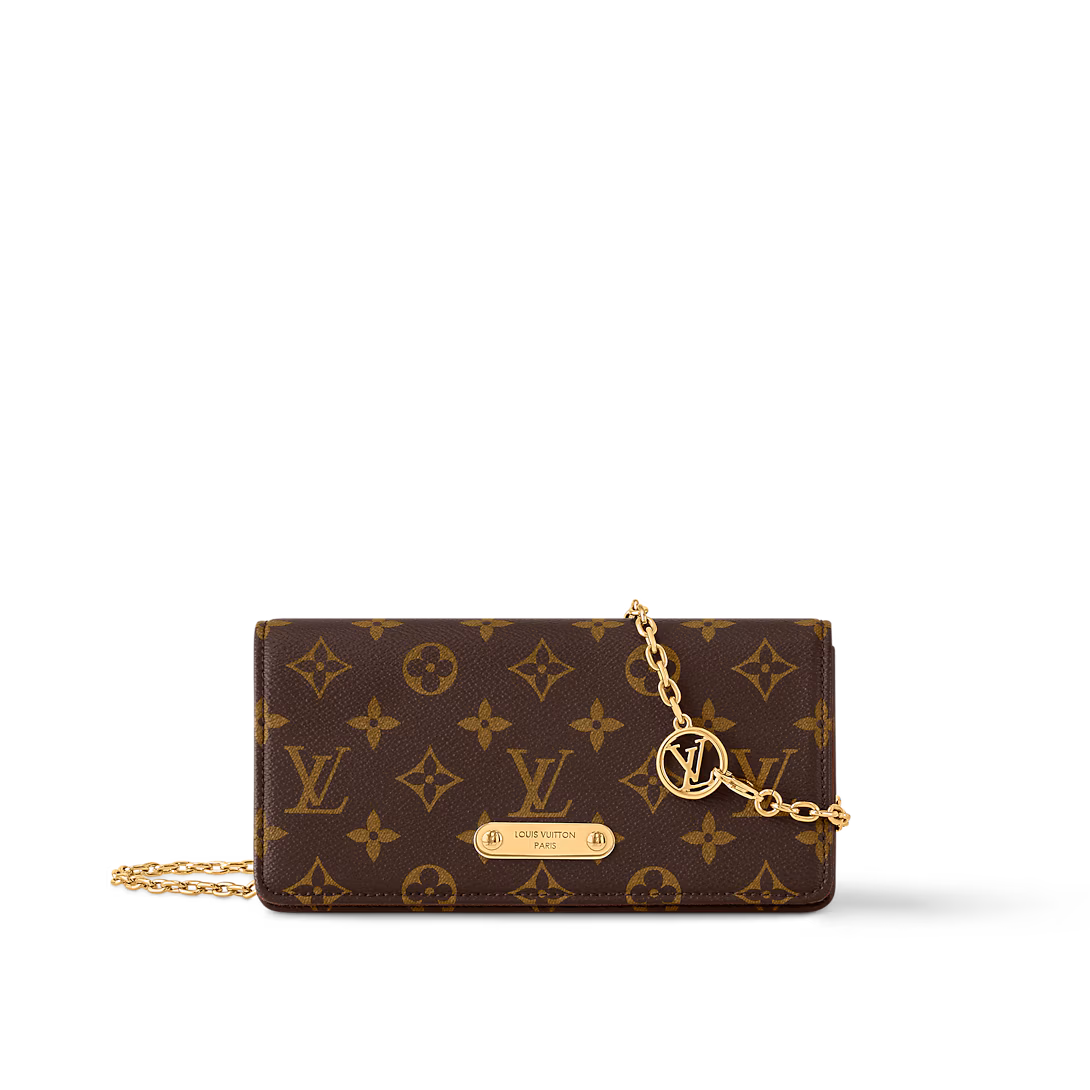 LV M82509 Wallet On Chain Lily - LuxuryEva