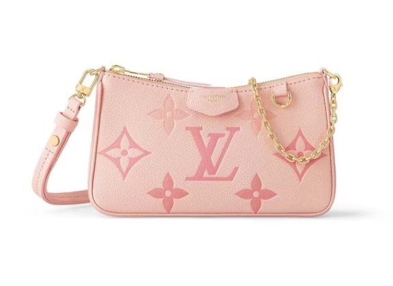 Louis Vuitton Easy Pouch in Gradient Pink - LuxuryEva