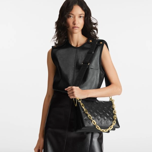 Louis Vuitton M21260 Coussin PM Black - LuxuryEva