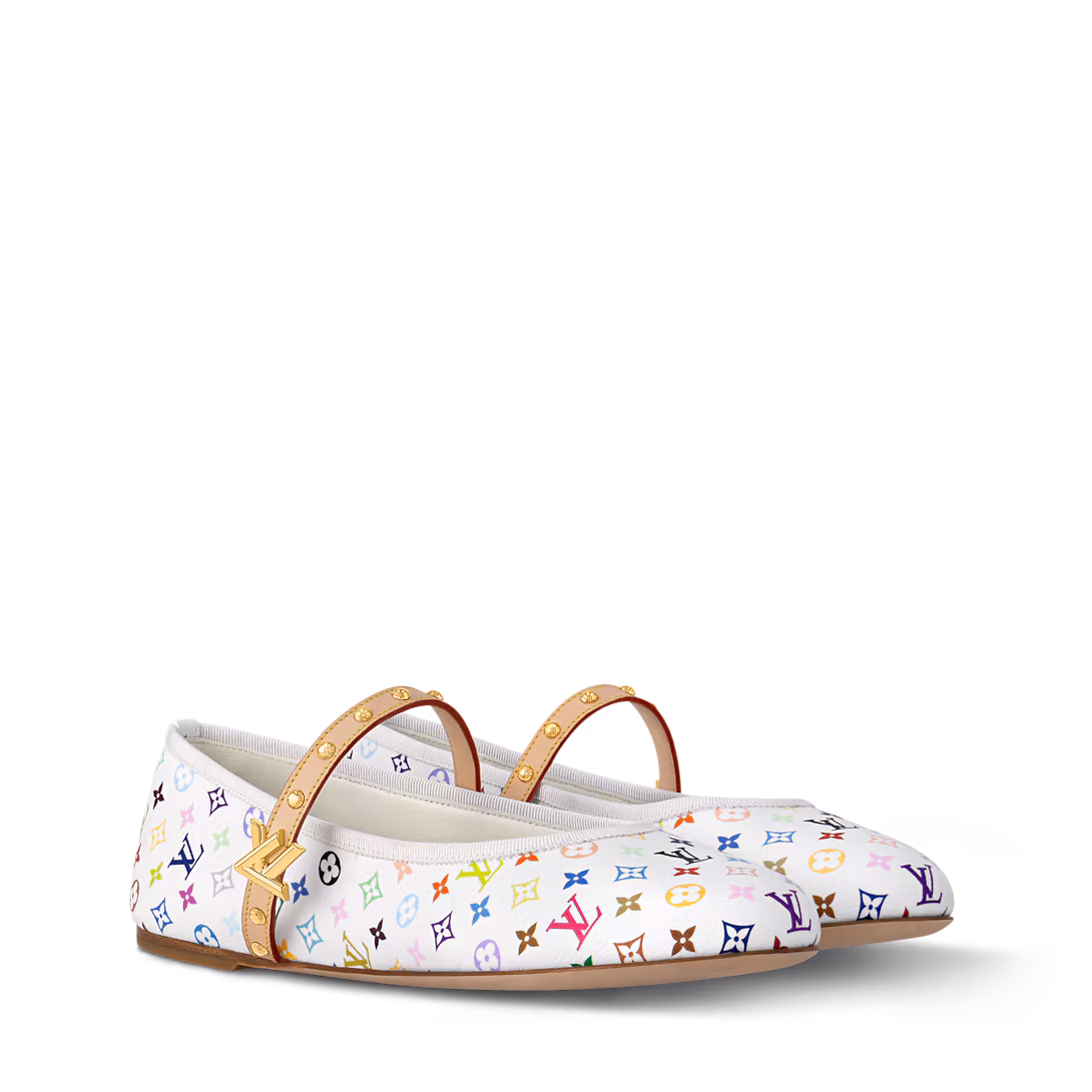 LV x TM Romy Flat Ballerina 1AGVFT - LuxuryEva