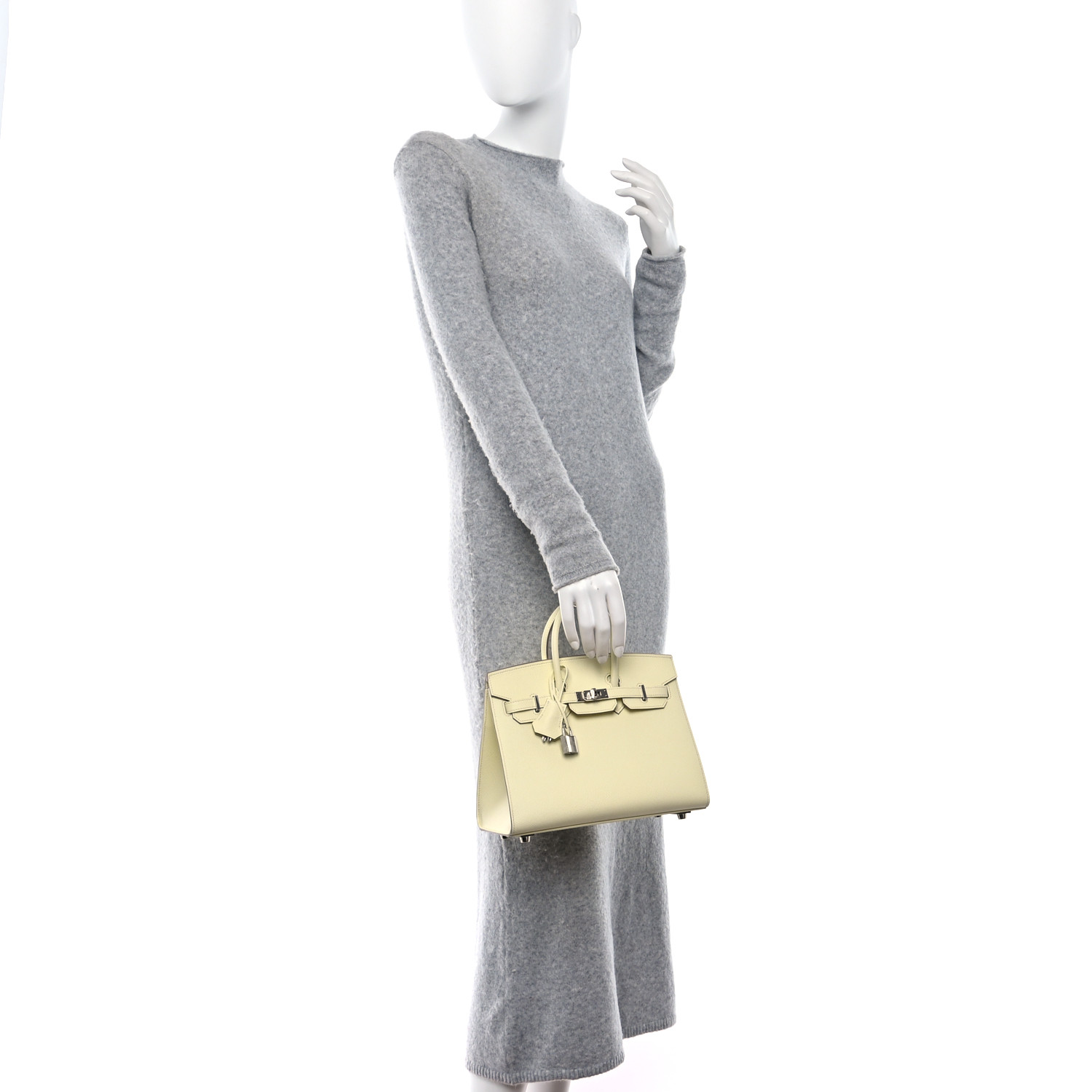 Epsom Birkin Sellier 25 Jaune Milton - LuxuryEva