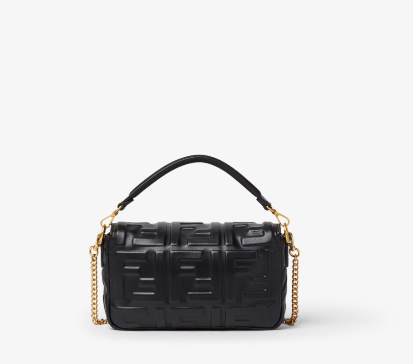 FENDI Baguette Mini Black - LuxuryEva