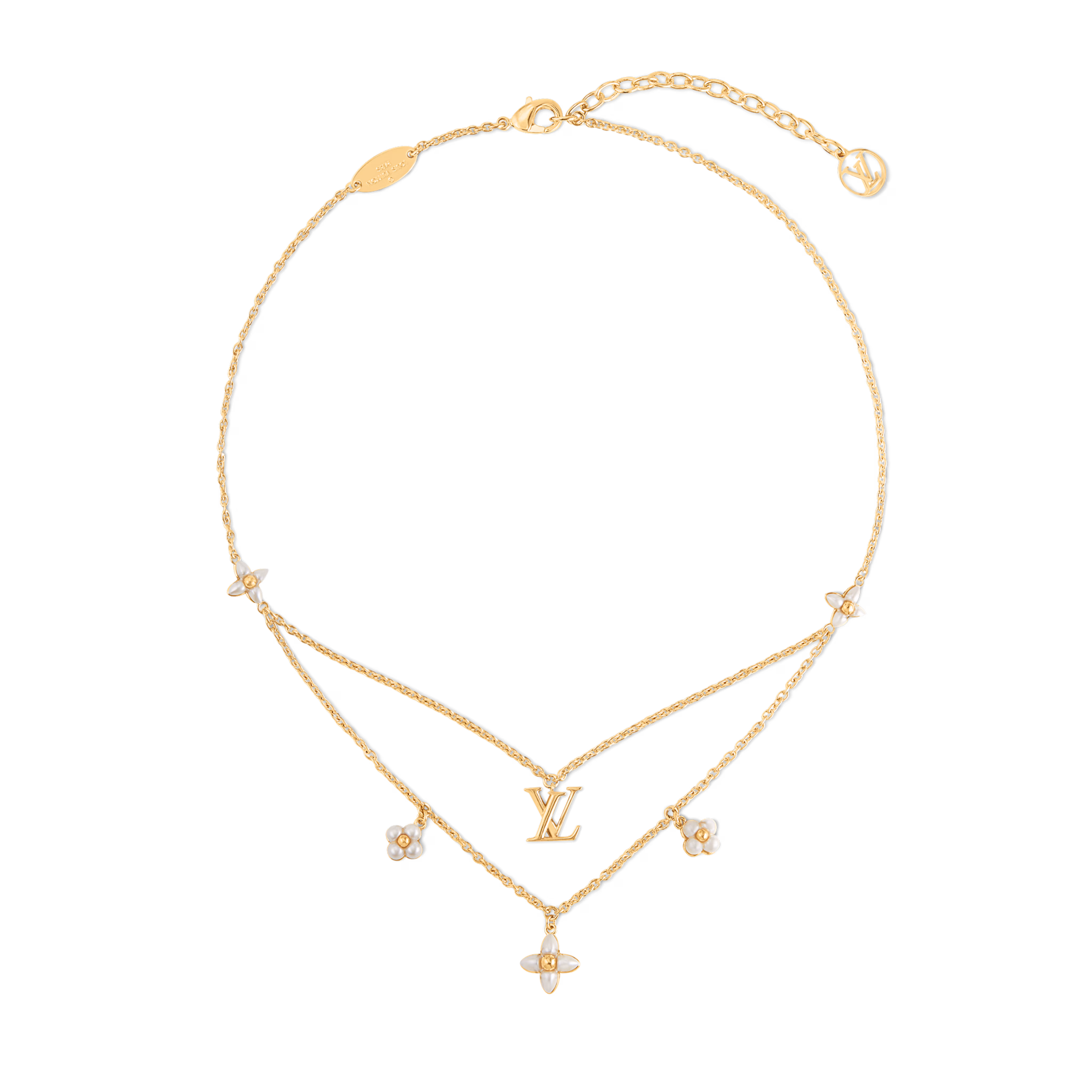 LV Floragram Necklace M02986/M00981 - LuxuryEva